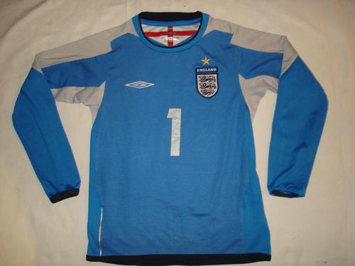 Venta De Camisetas De Futbol Inglaterra Portero 2004-2006 Clásico