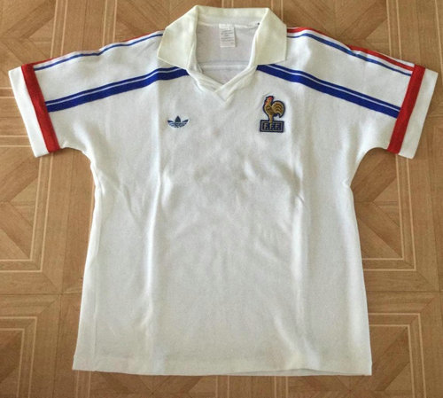 Venta De Camisetas Francia Segunda Equipación 1986-1989 Retros